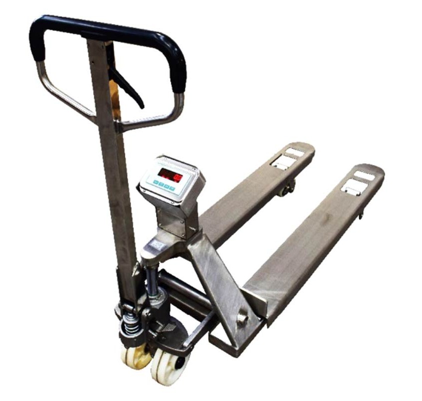 Stainless Steel Pallet Truck Scale PT400 Lifting Gear Direct